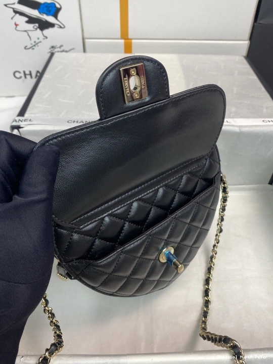 HyperPeter Bag-18*16.5*6.5CM Heart CHANEL 0729